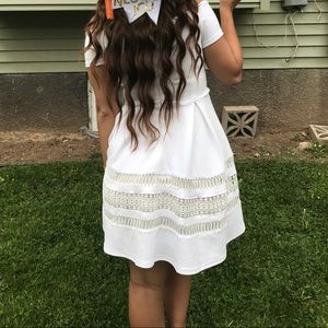 Beautiful White Francesca’s dress